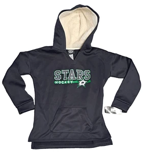 Youth Girls Dallas Stars NHL Hoodie Pullover Sweatshirt NHL size M (7/8) NWT - Picture 1 of 4