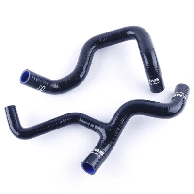 Black Silicone Radiator Water Hose Kit for 2002 -2004 Ford Focus MK1 ST170 2.0L Foto 1 de 4