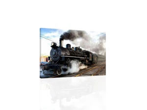 Mighty Locomotive - CANVAS OR PRINT WALL ART - Picture 1 of 2
