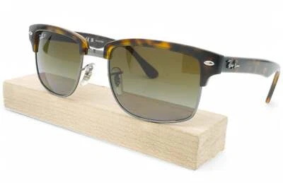 [RB4190-878/M2_52] Occhiali da sole uomo Ray-Ban Clubmaster quadrati - Immagine 1 di 4
