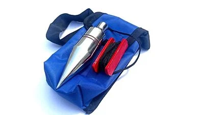 Plumb Bob Herramientas de Medición Largas Punta de Acero Suave Sólido con Cubierta 3 Pulgadas de Largo Foto 1 de 3