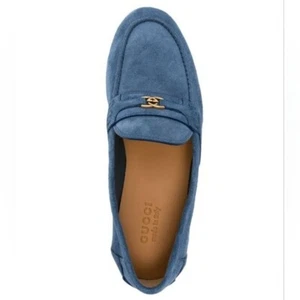 Gucci Interlocking G Suede Loafers 10.5 - Picture 1 of 11