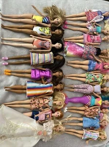 Barbie Doll Lot of 20 Dressed 2010-2016 Mattel - Picture 1 of 8