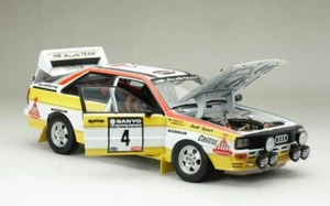 Modellauto Audi Quattro A2 Mikkola Sanyo NZ Rally 1984 Sunstar 4253 Diecast 1:18 - Bild 1 von 12