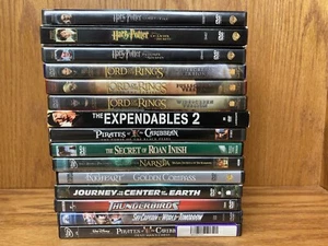 15 DVD Harry Potter Lord of the Rings Pirates Thunderbirds Narnia InkHeart Sky + - Picture 1 of 6