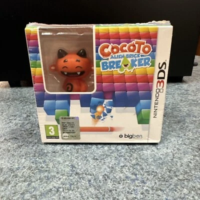 COCOTO ALIEN BRICK BREAKER - NINTENDO 3DS - NUOVO SIGILLATO PAL VERSION - Immagine 1 di 4