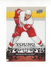 2008-09 Upper Deck #212 Jonathan Ericsson YG RC Rookie Red Wings
