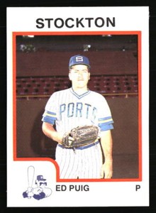 Ed Puig 1987 ProCards #265  Baseball Card
