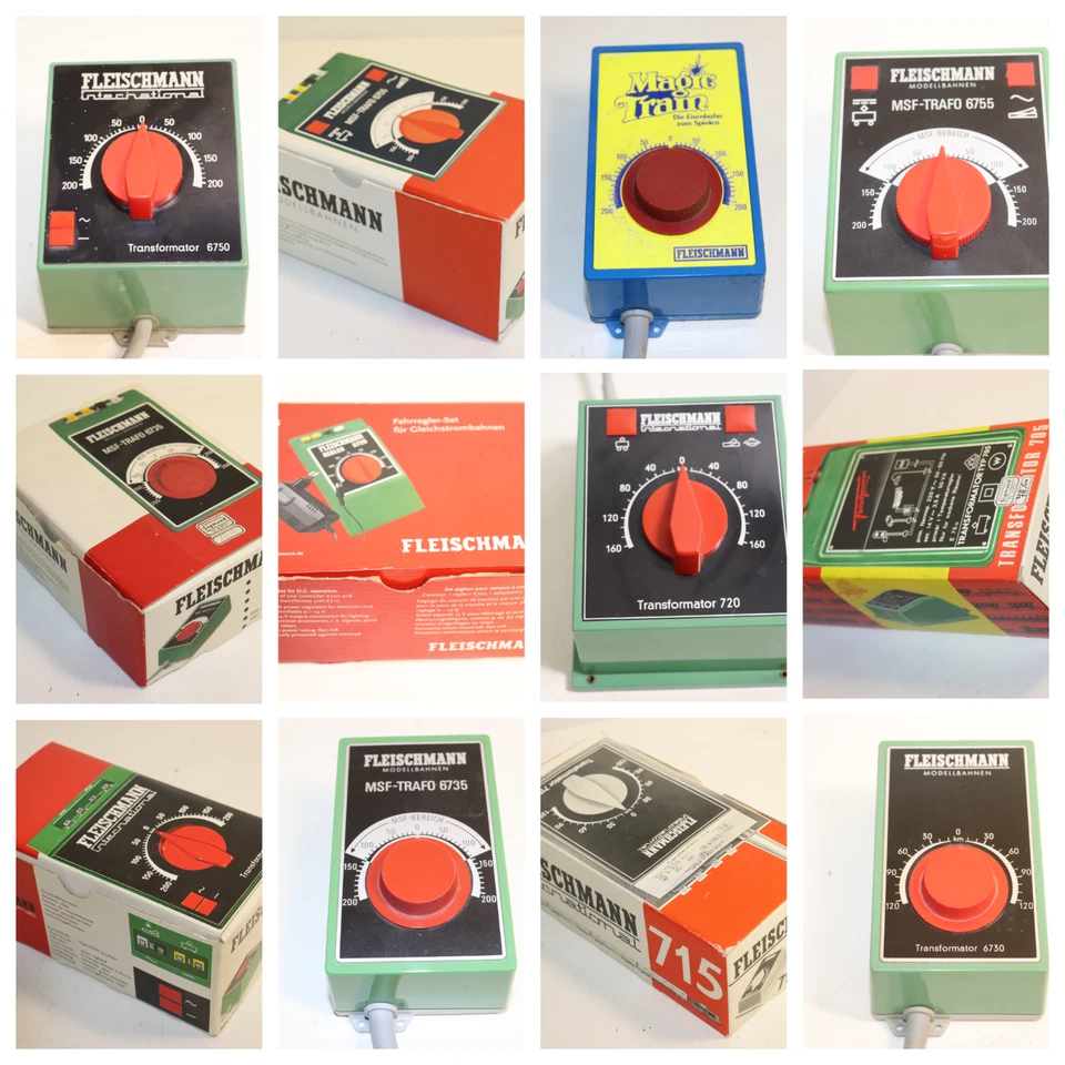 Fleischmann " große Auswahl " Modelleisenbahn Trafo Transformator 220 V Volt - Bild 1 von 1