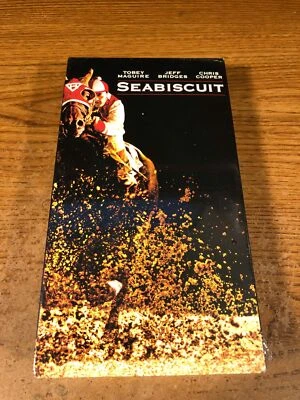 Seabiscuit VHS VCR Video Tape New / Sealed Movie Toby Maquire - Imagem 1 de 4