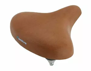 NEW! ABSOLUTE GENUINE ACTIVE 9" VINYL BEACH CRUISERS SADDLE CHIEF GEL IN BROWN. - Picture 1 of 1