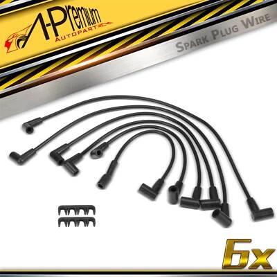 Juego de 6 cables de bujías para GMC C15 C1500 C25 C2500 C35 C3500 Jimmy K15 K1500 K35 Foto 1 de 4