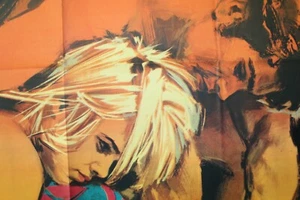 1969 Póster de película italiana 2F de 491 con artista Lena Nyman Angelo Cesselon RARO - Imagen 1 de 10