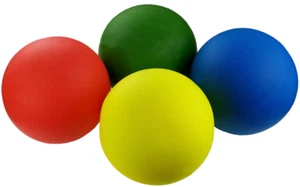 Kinder Sport Spaß Spielen weicher Schaum Schwamm Bälle 7 cm verschiedene Farben - Bild 1 von 1