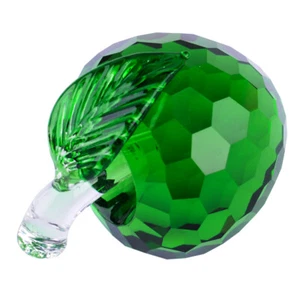 Green Glass Crystal 40mm Vintage Collection Wedding Valentine's Day Nm - Picture 1 of 4