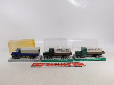 Cursor 1:50 ? 3x 474 Camion 1. Benz Diesel 1923 sg/Mint+Box #EI151-0,5 - Immagine 1 di 4
