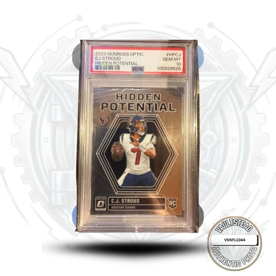 Óptica Panini Donruss 2023 - potencial oculto C.J. Stroud #HP-CJ (RC) PSA 10 Foto 1 de 3