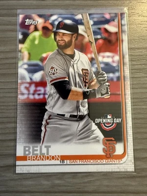 2019 Topps Opening Day - Brandon Belt #169 - Image 1 of 2