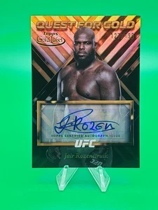 Jair Rozenstruik Quest For Gold Auto /199 - 2024 Topps Gold Label UFC #QGS-JRO - Bild 1 von 1