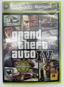 Grand Theft Auto IV 4 Platinum Hits Microsoft Xbox 360 Nuevo Sellado de Fábrica - Imagen 1 de 4