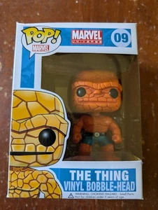 Funko Pop! Marvel - The Thing #09 Bobble-Head Figura in vinile con scatola - Foto 1 di 6