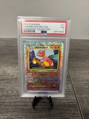 2002 Pokémon Charmeleon 37/110 Legendary Collection Reverse Foil Psa 7 - Image 1 of 4
