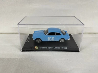 ALFA ROMEO GIULIETTA SPRINT VELOCE AZZURRA - 1956 - SCALA 1/43 - FABBRI - Immagine 1 di 4