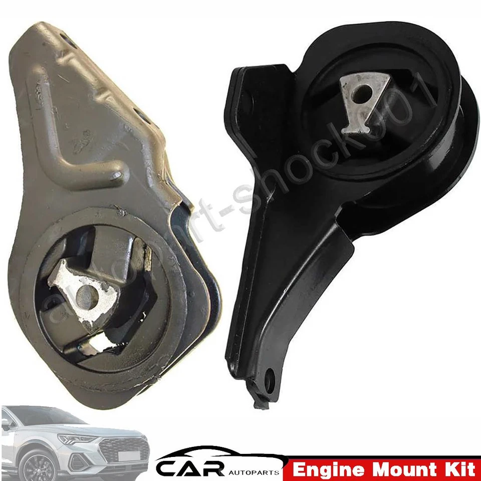 Front & Rear Trans Mount Set 2PCS. 1997-2003 for Chevrolet Malibu 2.4L, 3.1L Foto 1 de 3