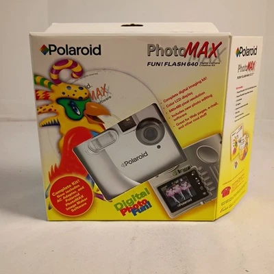 Polaroid Photo Max Fun Flash 640 Digital Camera Creative Kit Digital Camera - Image 1 of 4