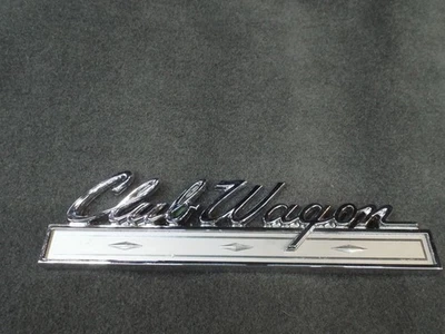 Nuevo de Lote Antiguo Club Wagon Emblema 1968 1969 1970 1971 1972 1973 1974 Ford Econoline Insignia 68 Foto 1 de 4