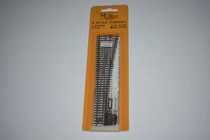 N Scale MEC C-70 NS Rail N Scale 15-405 Left Hand Turn Out #6 Frog C52445 - Picture 1 of 1