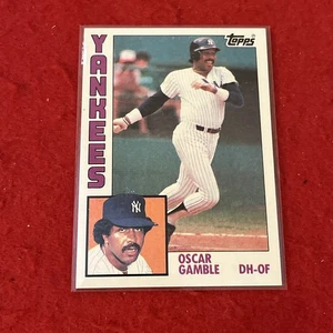 1984 Topps OSCAR GAMBLE Karte #512 NM-MT Yankees - Bild 1 von 2
