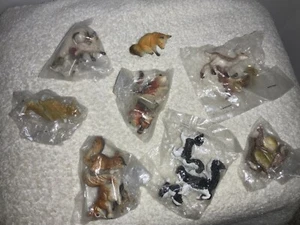 Little Toy Animal Families- Skunks Deer Snails Squirrel Fox - Picture 1 of 9