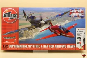 Airfix - 1/72 - A50187 - Best of British Supermarine Spitfire and RAF Red Arrow - Afbeelding 1 van 2
