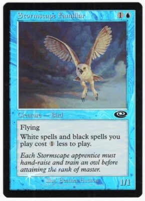 Stormscape Familiar 2001 Planeshift FOIL Blue Common Creature MTG NM AZ1 - Image 1 of 2