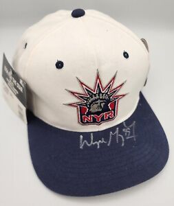 Wayne Gretzky Signed Auto New York Rangers Liberty Head Hat Rare LE /199 UDA Coa