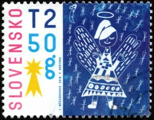 Slovakia - 2018 - T2 50g Childs Art / Angel Commemorative Issue Fine - Very Fine - Picture 1 of 1