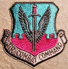 USAF AIR FORCE: AIR COMBAT COMMAND SUBDUED BDU PATCH VINTAGE ORIGINAL MILITARY