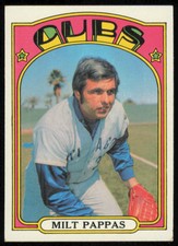 1972 TOPPS MILT PAPPAS CHICAGO CUBS #208 EX