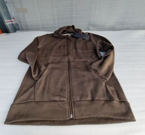 Soul Star Full Zip Hooded Top Fleece Sweatshirt Hoodie OLIVE (M) - Picture 1 of 11