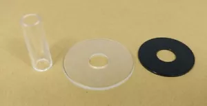 Japan Sanwa Clear White Tube Set for Joystick JLF-CD-CW Video Game Arcade Parts - Picture 1 of 3
