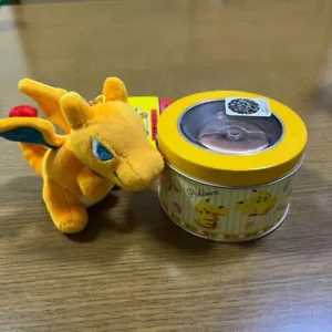 Pokémon Charizard unbenutzte Taschenuhr & Plüsch Pokemon Original Analoguhr - Bild 1 von 5