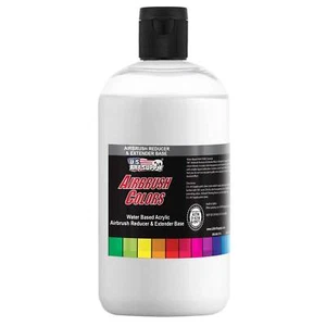 16 oz Airbrush Thinner & Extender Base, Reducing Acrylic Airbrush Paint Colors - Picture 1 of 5