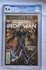 Invincible Iron Man #9 CGC 9.6 (2016 First Print) 1st Riri Williams Ironheart