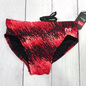 TYR Perseus All Over Racer Swim Briefs Mens Size 30 - Picture 1 of 5