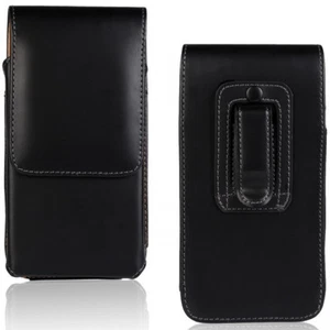 For Variety of Sony Phones Black Belt Buckle Tradesman Handyman Case Cover Pouch - Picture 1 of 4