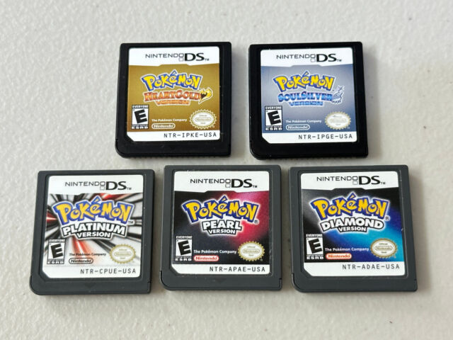 Pokemon Heart Gold Fusion 2 Ds/nds Game Card Heartgold French Version  Support 1/2/3/4 Generation Ver. Soulsilver Spanish Version - AliExpress