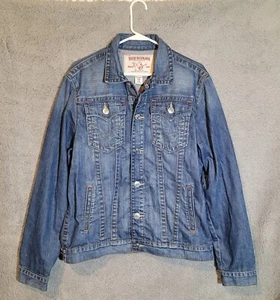 True Religion Trucker Jacket Size L - Picture 1 of 7