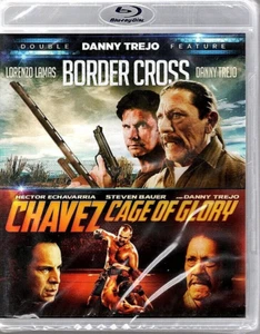 Danny Trejo Double Feature: Border Cross/Chavez Cage of Glory [Blu-ray] NEW - Picture 1 of 2