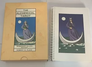 Alchemical Tarot by Robert M. Place - 1st Edition 1995 Thorsons NM / Signed Book - Picture 1 of 13